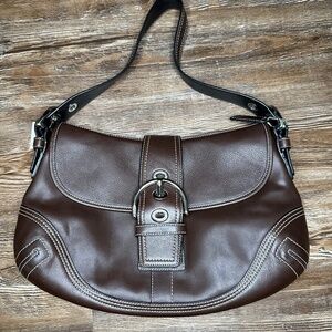 Coach Y2K Soho Flap Bag Mahogany Brown F10192 NWT